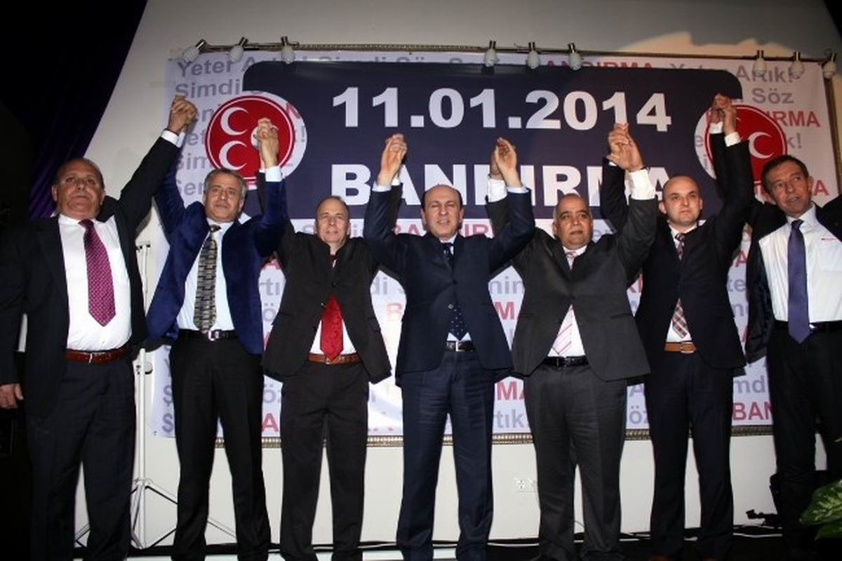 MHP İlçe Teşkilatı Adayını Tanıttı