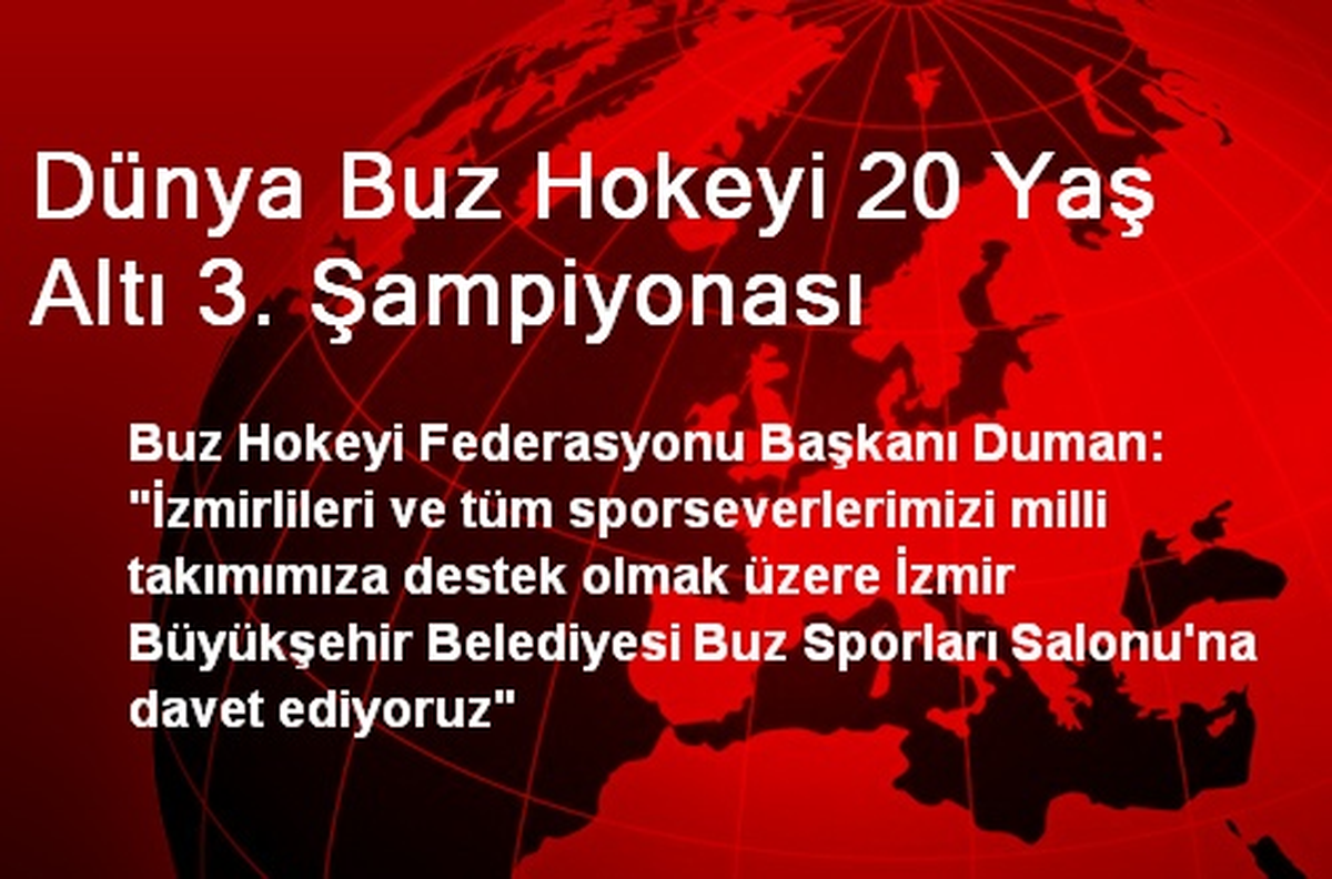 Dünya Buz Hokeyi 20 Yaş Altı 3. Şampiyonası