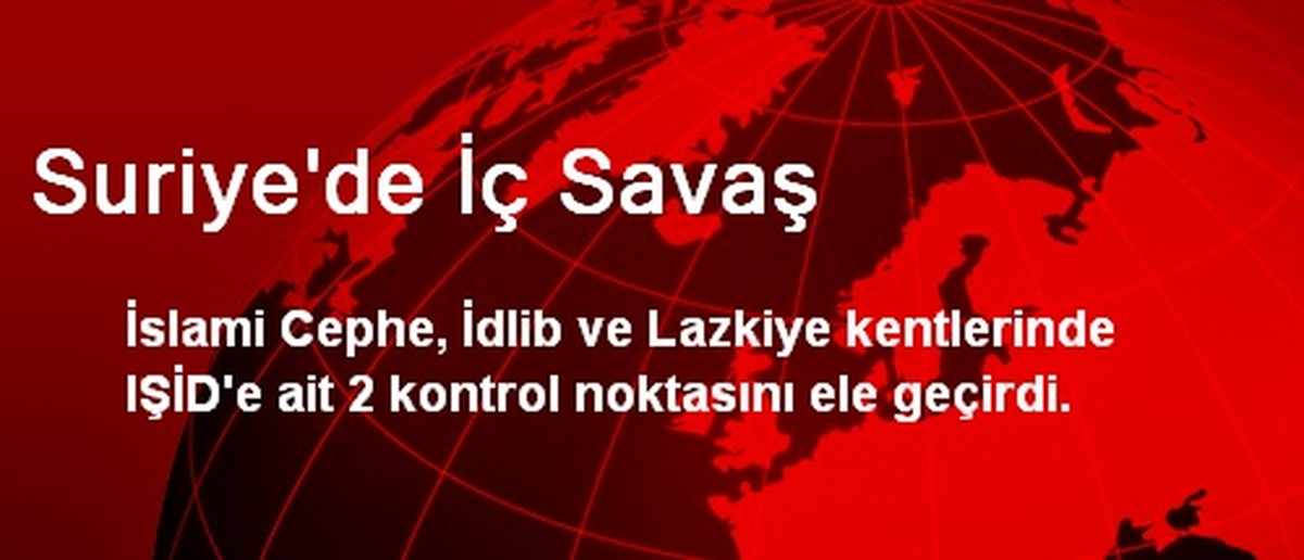 Suriye\'de İç Savaş