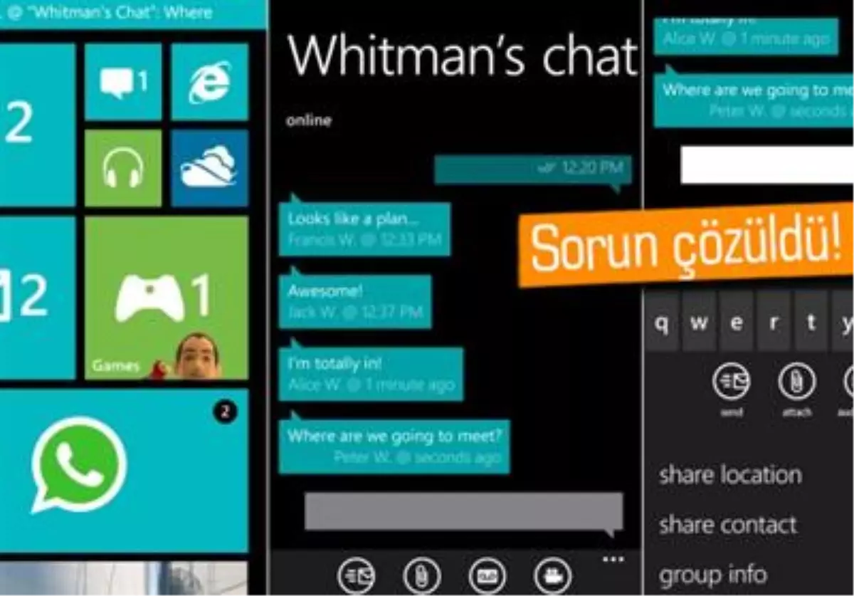 Wp8 İçin Whatsapp Güncellendi