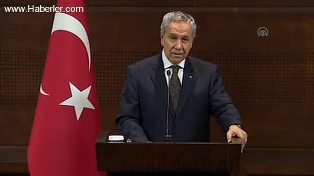 Arınç: "HSYK ile ilgili kanun teklifinin geriye alınması söz konusu değil"