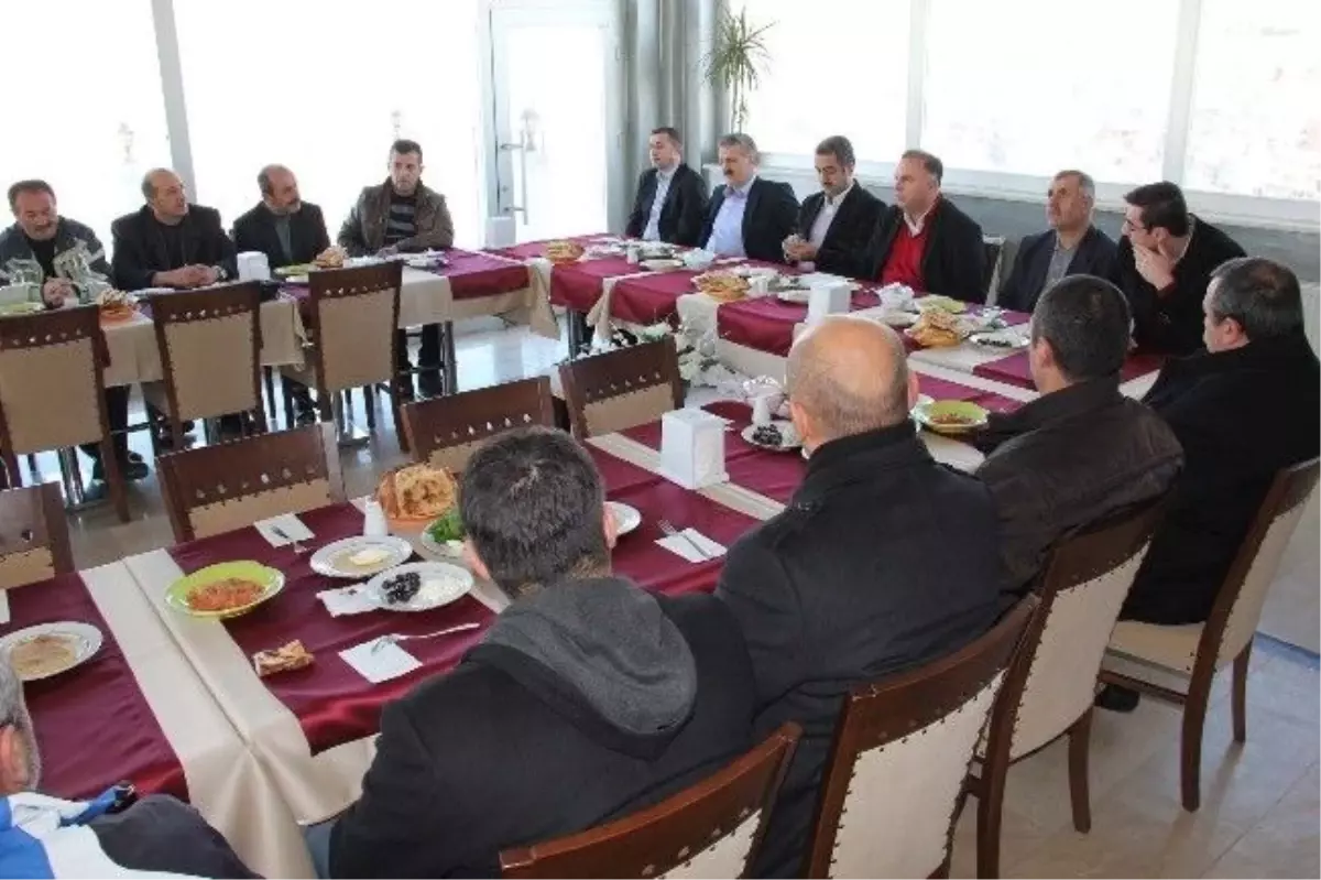 Başkan Alaydın, Kulüp Yöneticileriyle Bir Araya Geldi
