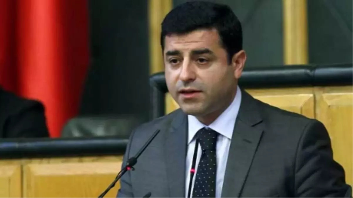 BDP Genel Başkanı Demirtaş Açıklaması