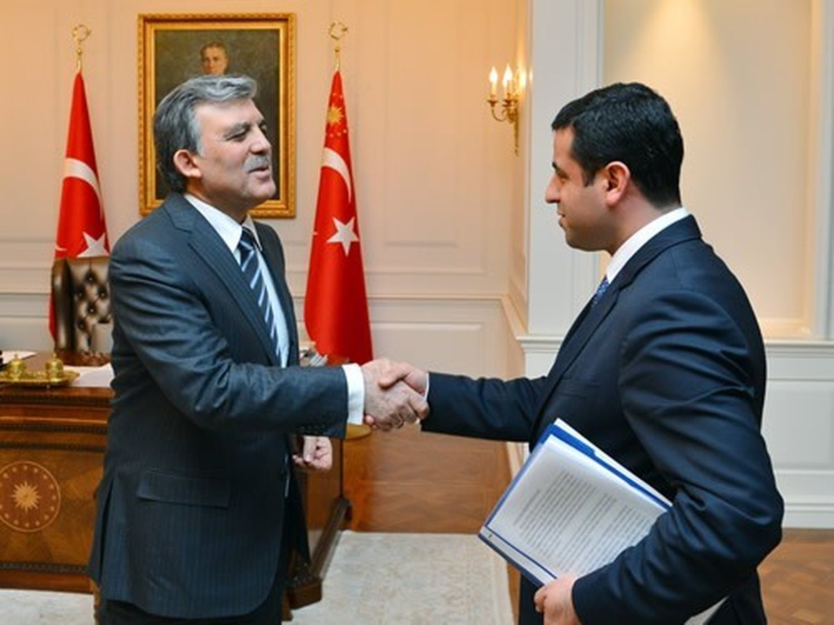 BDP Genel Başkanı Demirtaş Çankaya Köşkü\'nde
