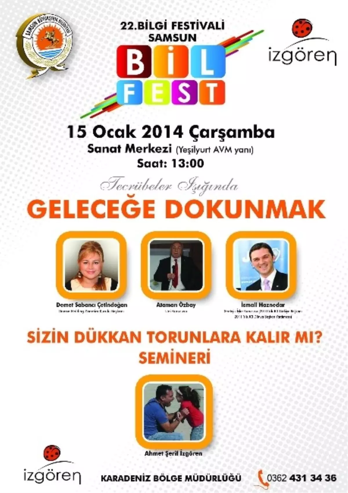 Bilgi Festivali Samsun\'da