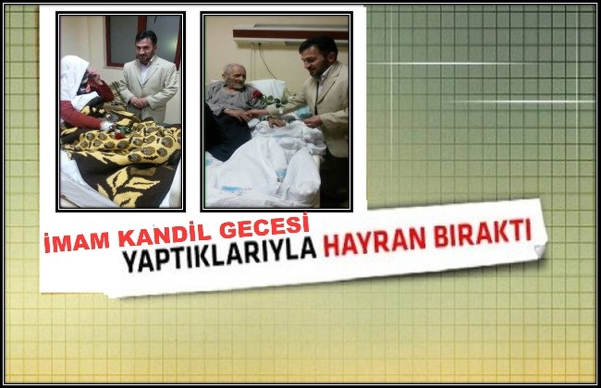 Din Görevlisinden Örnek Davranış
