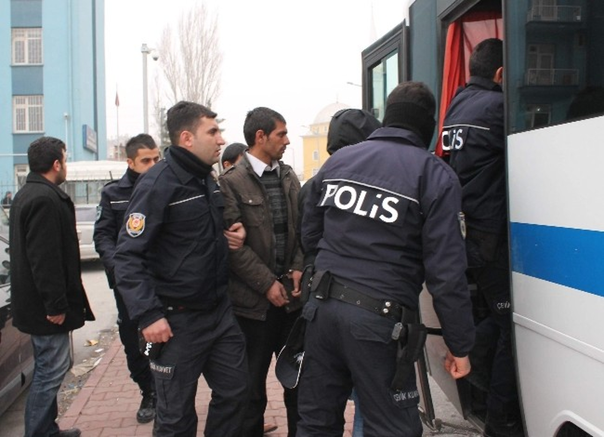 Konya\'daki Çete Operasyonunda 8 Kişi Tutuklandı