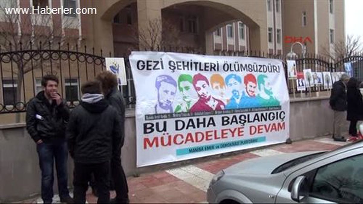 Manisa\'da Gezi Eylemcileri Hakim Karşısında