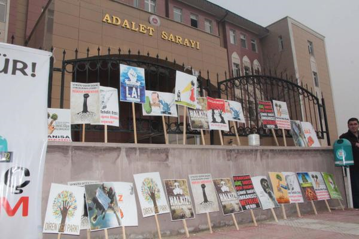 Manisalı Gezi Direnişçileri Hakim Karşısında