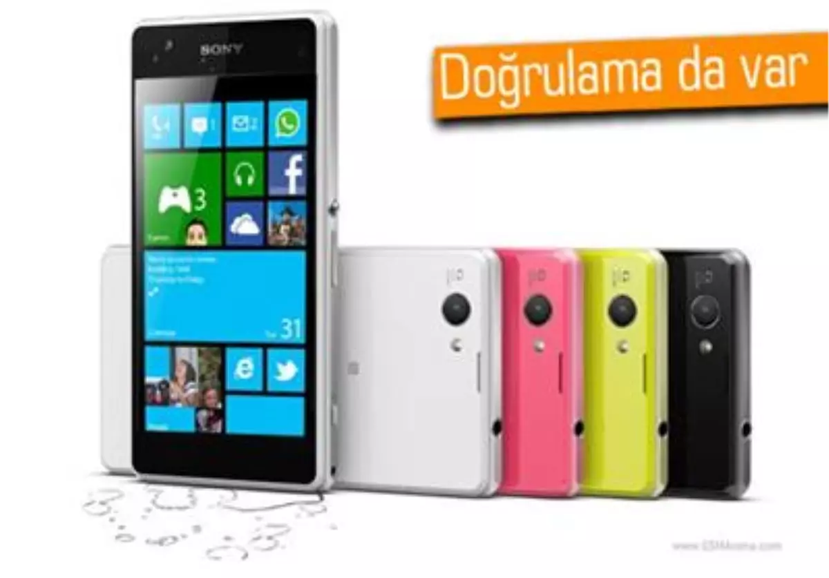 Windows Phone 8\'li Sony Telefon Detaylanıyor