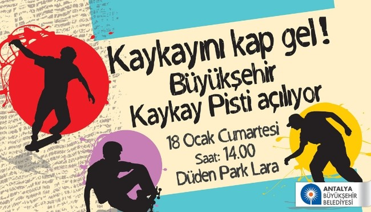 Antalya\'nın İlk Kaykay Pisti 18 Ocak\'ta Açılıyor