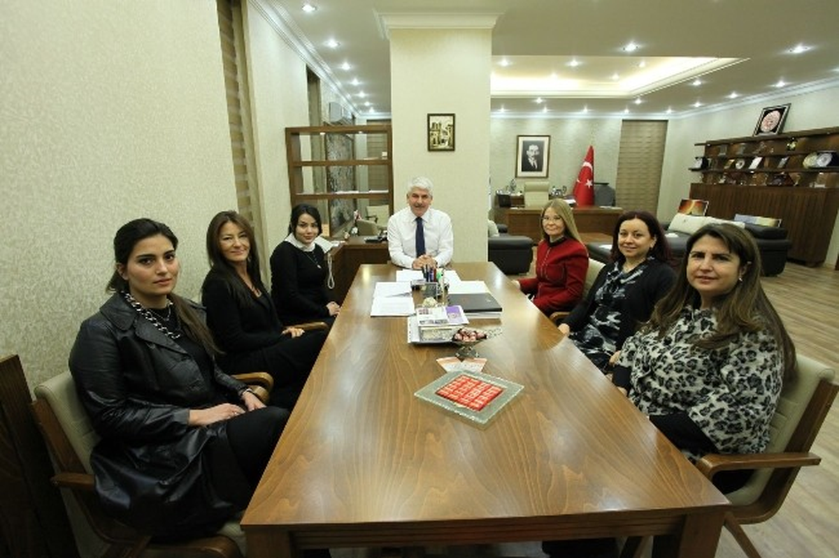 Başkan Sakallı, İş ve Meslek Sahibi Kadınlar Derneği Üyelerini Konuk Etti