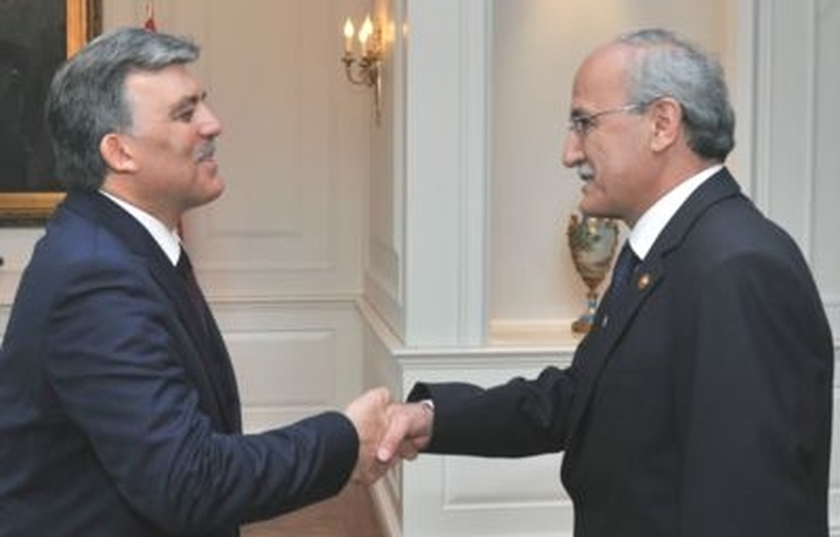 Cumhurbaşkanı Gül Yargıtay Başkanı Alkan Görüşmesi