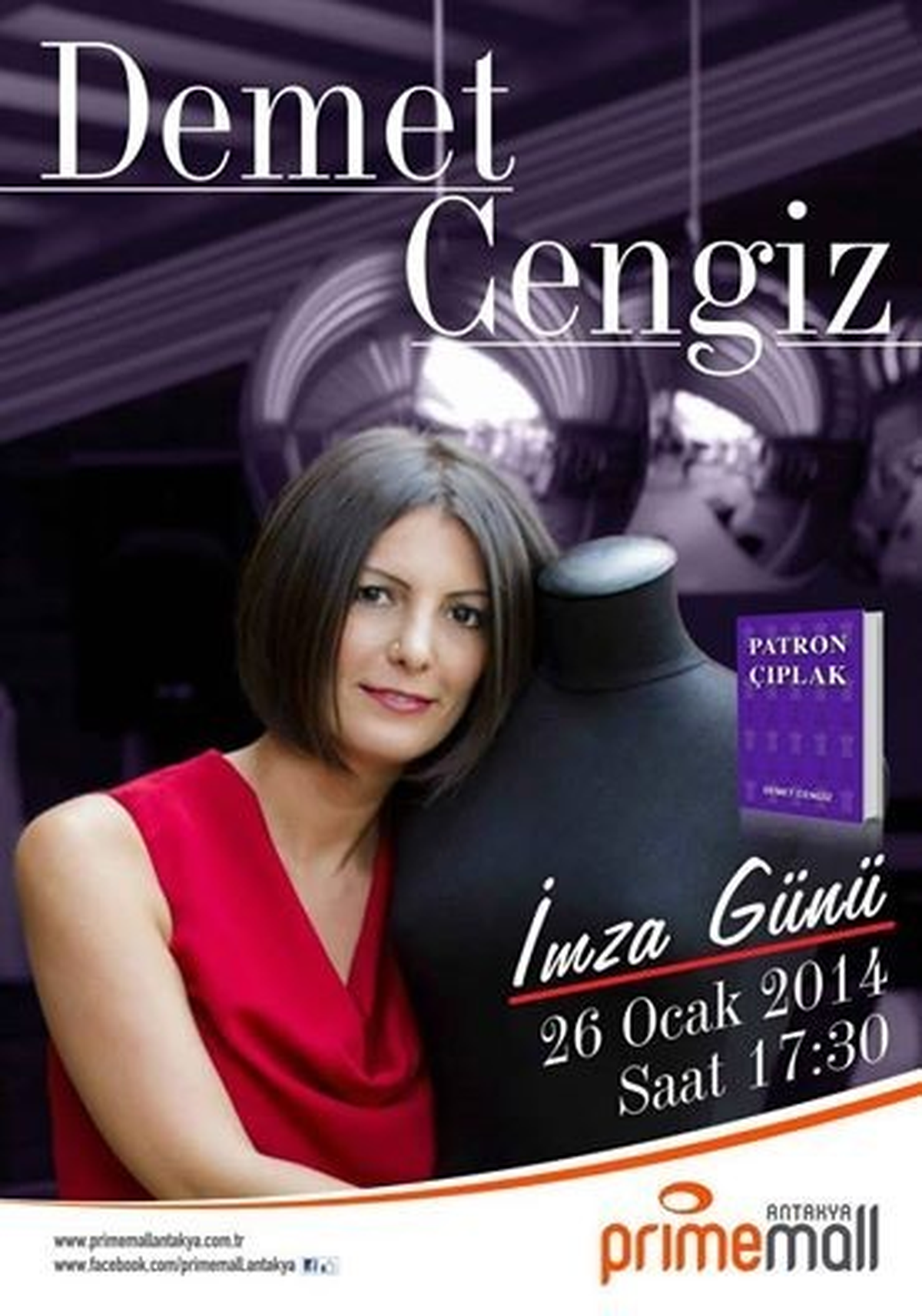 Demet Cengiz, "Patron Çıplak" ile Antakya\'da