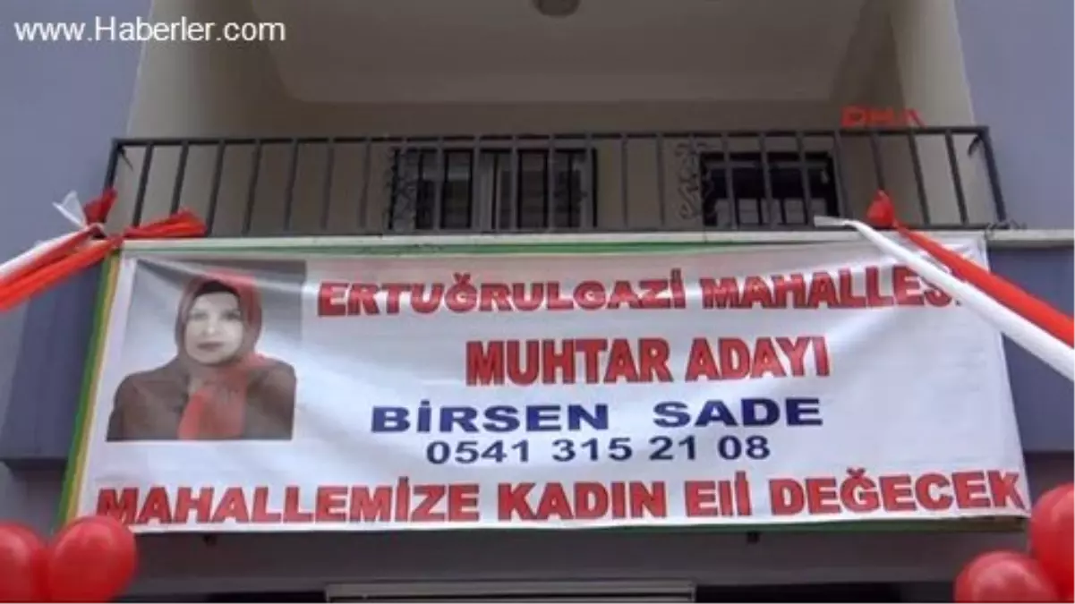 Ev Hanımı Muhtar Adayı Oldu