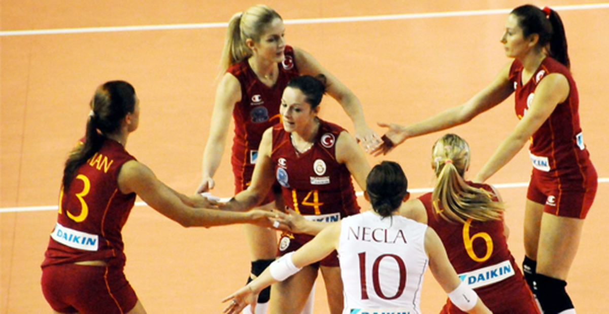 Galatasaray Daikin, RC Cannes\'e 3-1 Yenildi