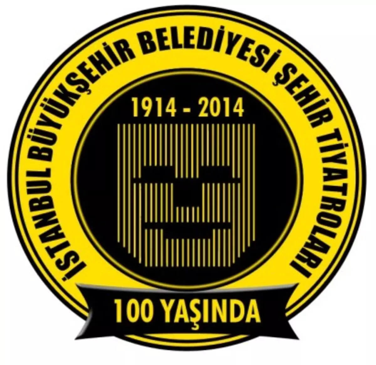 İstanbul Büyükşehir Belediyesi Şehir Tiyatrolarının 100. Yılına Yeni Bir Logo