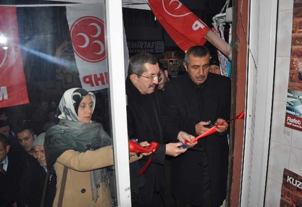 MHP, Esentepe Seçim Bürosunu Açtı
