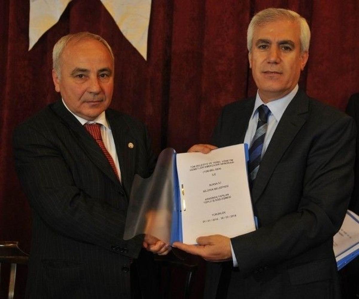 Nilüfer Belediyesi ile Tüm-Bel-Sen Arasında Toplu Sözleşme İmzalandı