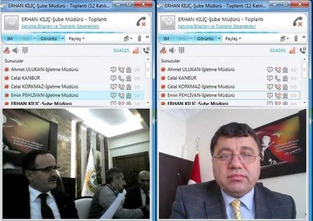 Ormancılardan Tasarruflu Video Toplantı