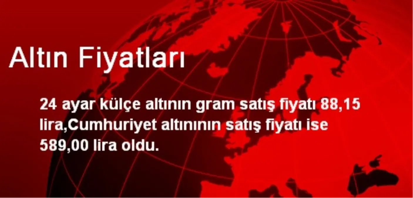 Altın Fiyatları