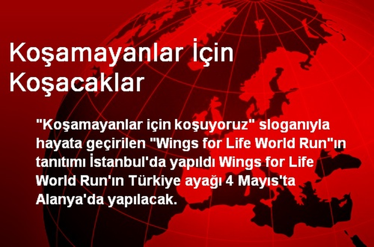 Koşamayanlar İçin Koşacaklar