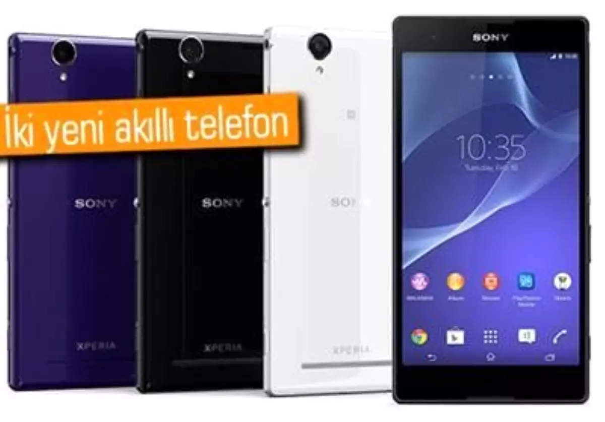 Sony Xperia T2 Ultra ve Xperia E1 Duyuruldu