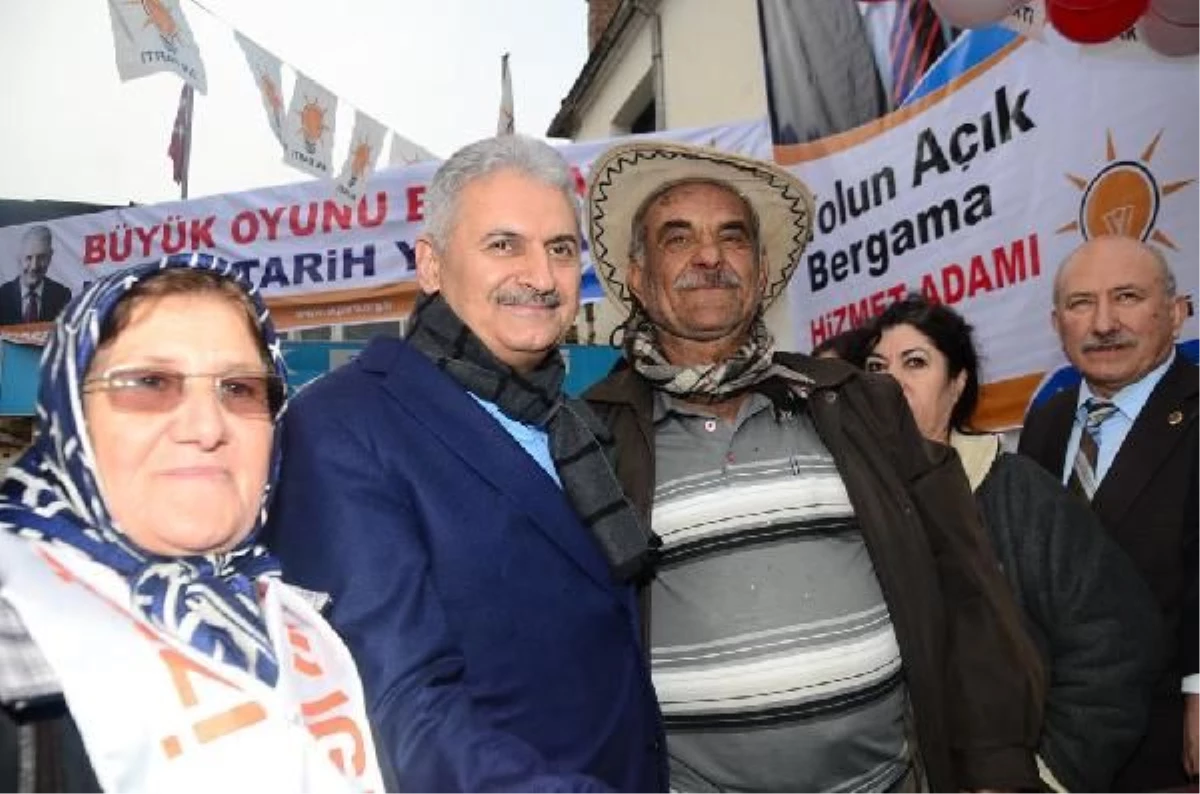 Yerel seçimlere doğru - Binali Yıldırım, Dikili\'de