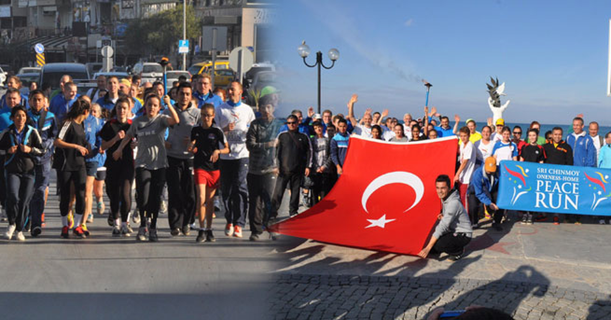 Barış Koşusu Kuşadası\'ndan Başladı