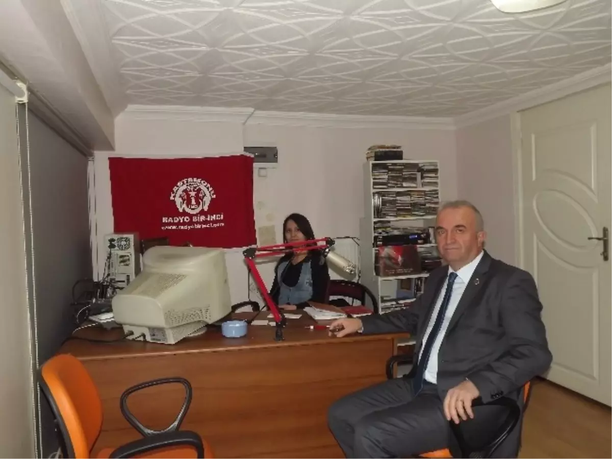 Başkan Taş Radyo Programına Konuk Oldu