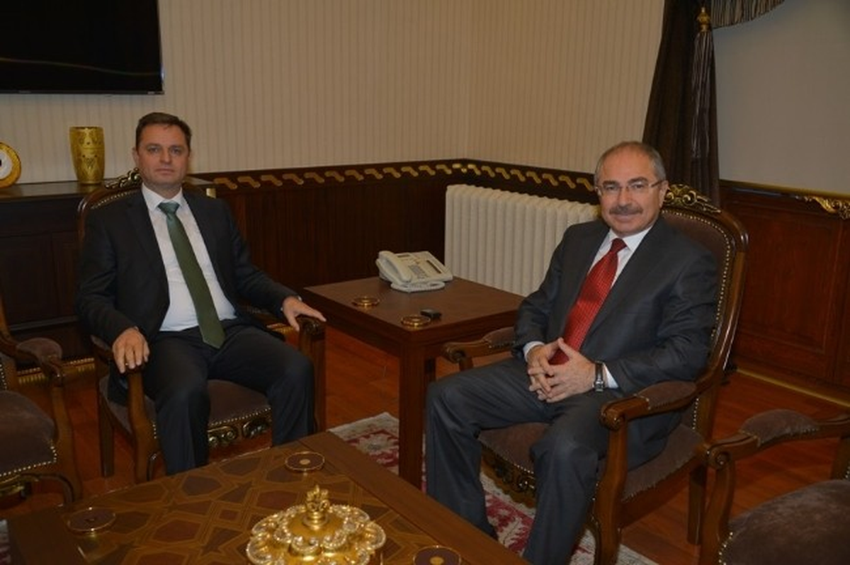 Başkonsolos Morina\'dan Kırklareli Valisi Yaman\'a Ziyaret