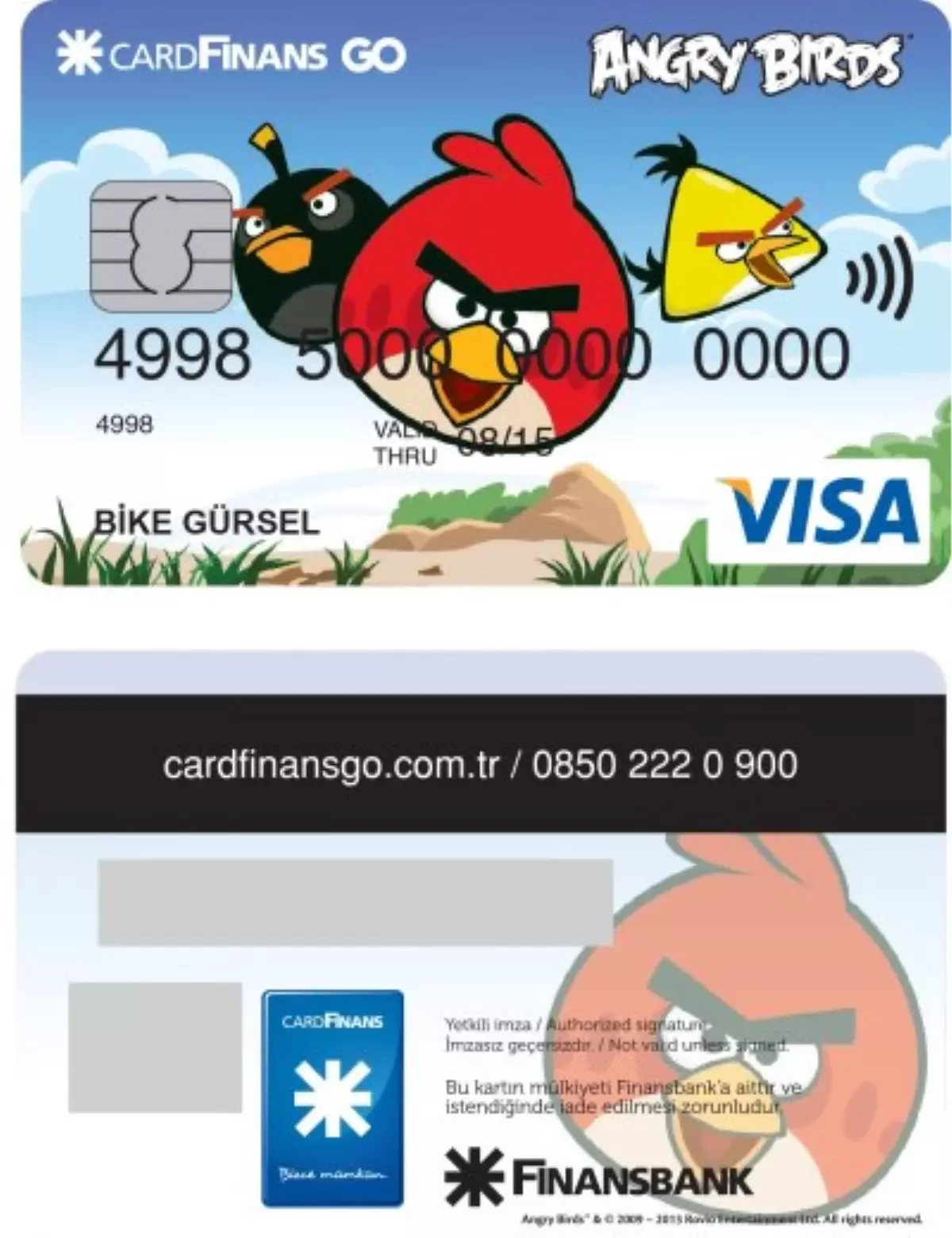 CardFinans GO Angry Birds ile Alışveriş Artık Daha Keyifli