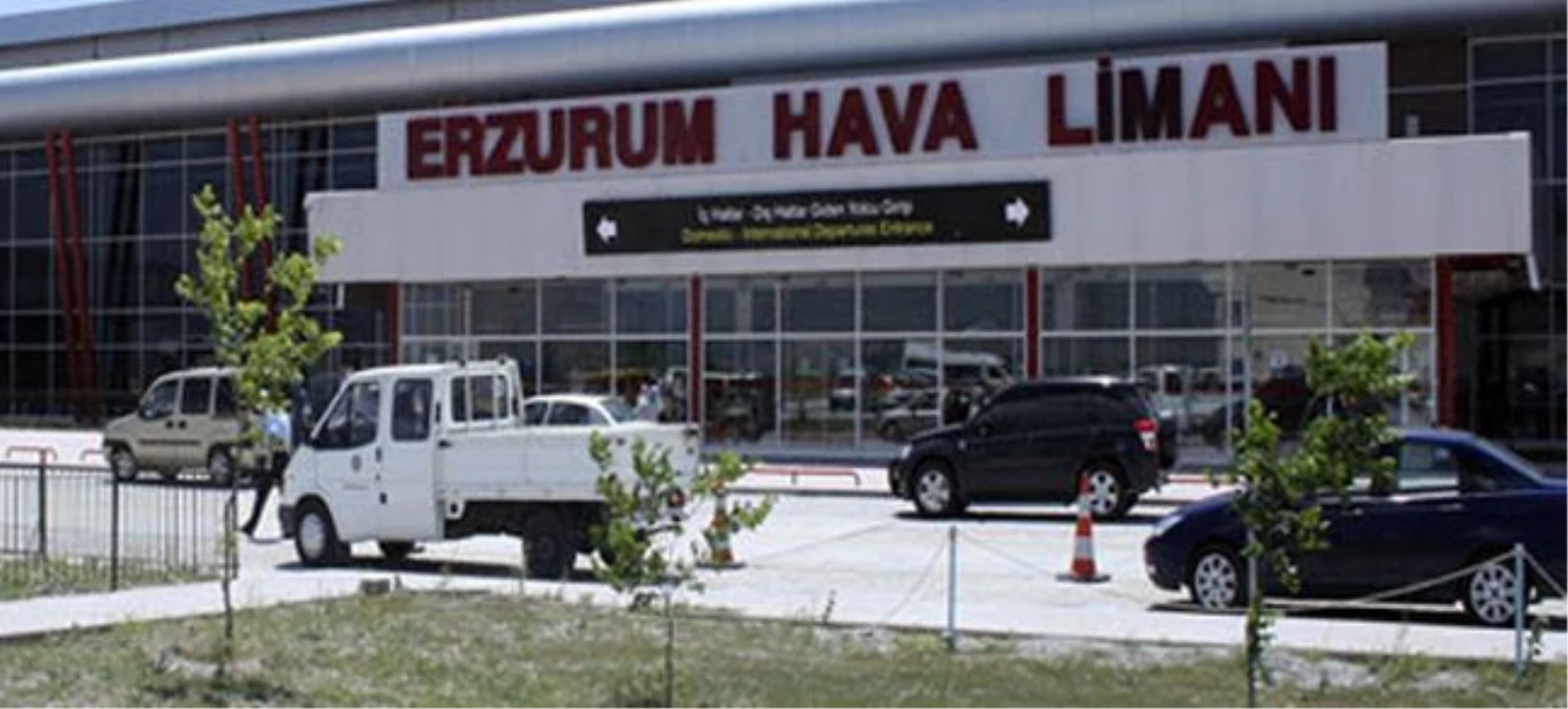 Erzurum Havalimanından 2013 Yılında 7 Bin 52 İç Hat, 246 da Dış Hat Olmak Üzere 7 Bin 298 Uçuş...