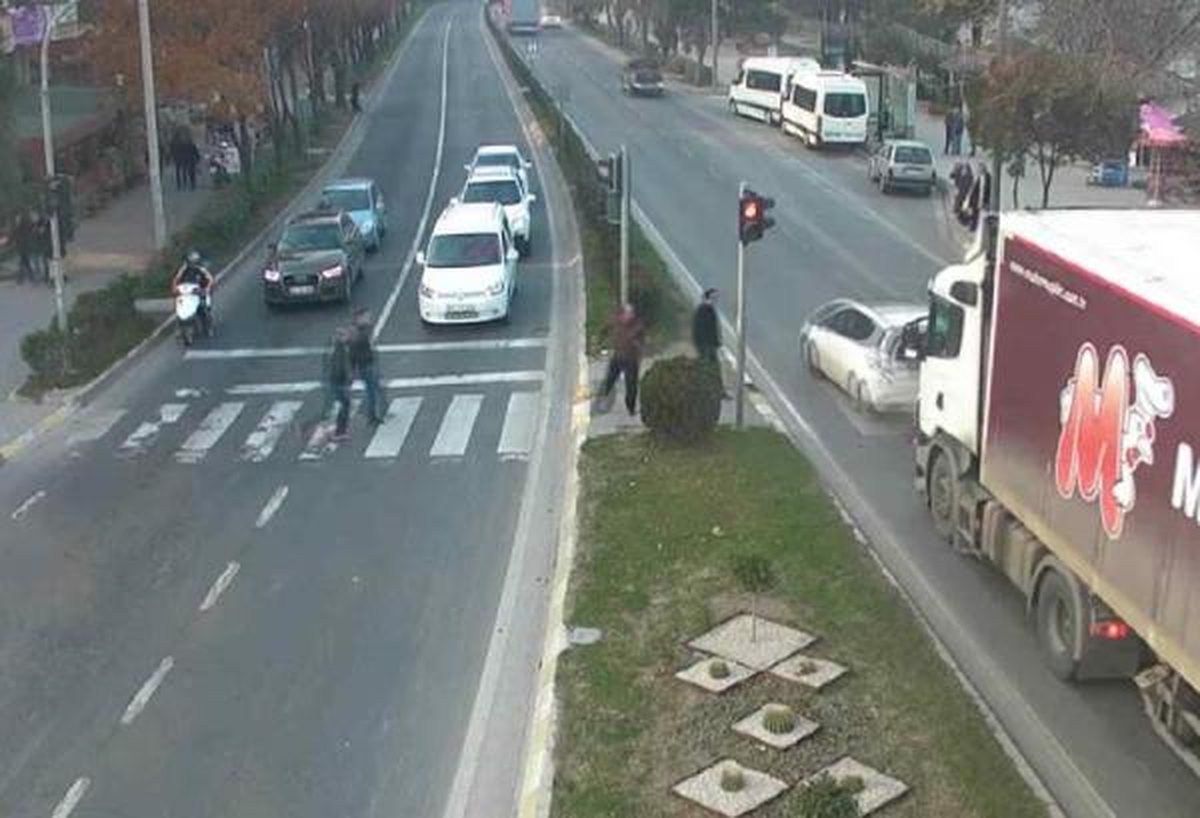Ordu\'da Kazalar ve İlginç Anlar Mobese\'de