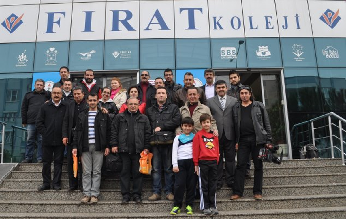 Özel Fırat Koleji 10 Ocak\'ta Gazetecileri Unutmadı