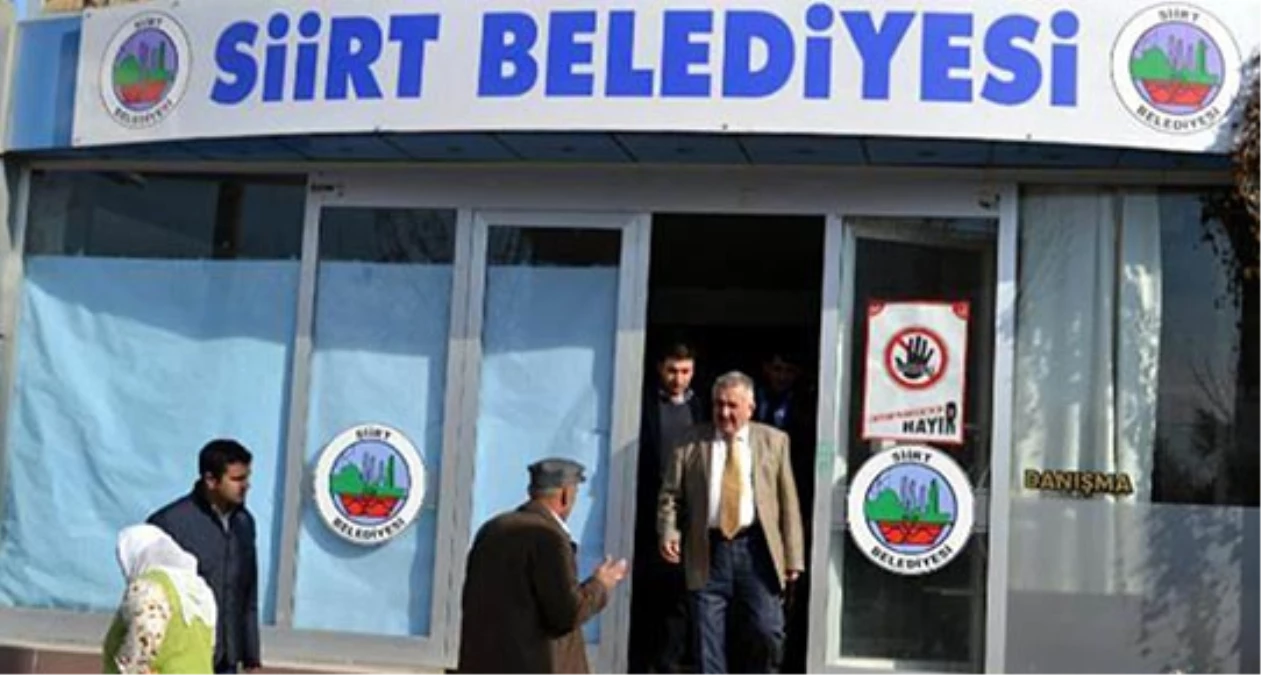 Siirt Belediyesine Haciz