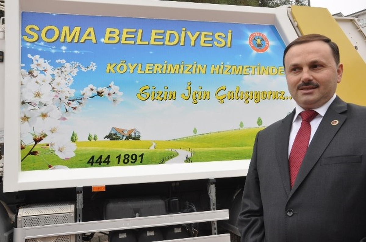 Soma Belediyesi\'nden Köylere Hizmet Atağı