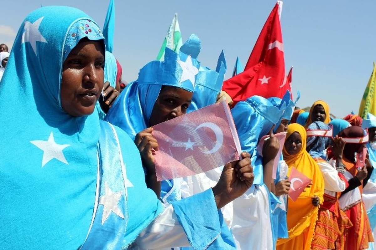 Somali\'den Türkiye\'ye "Teşekkür" Gösterisi