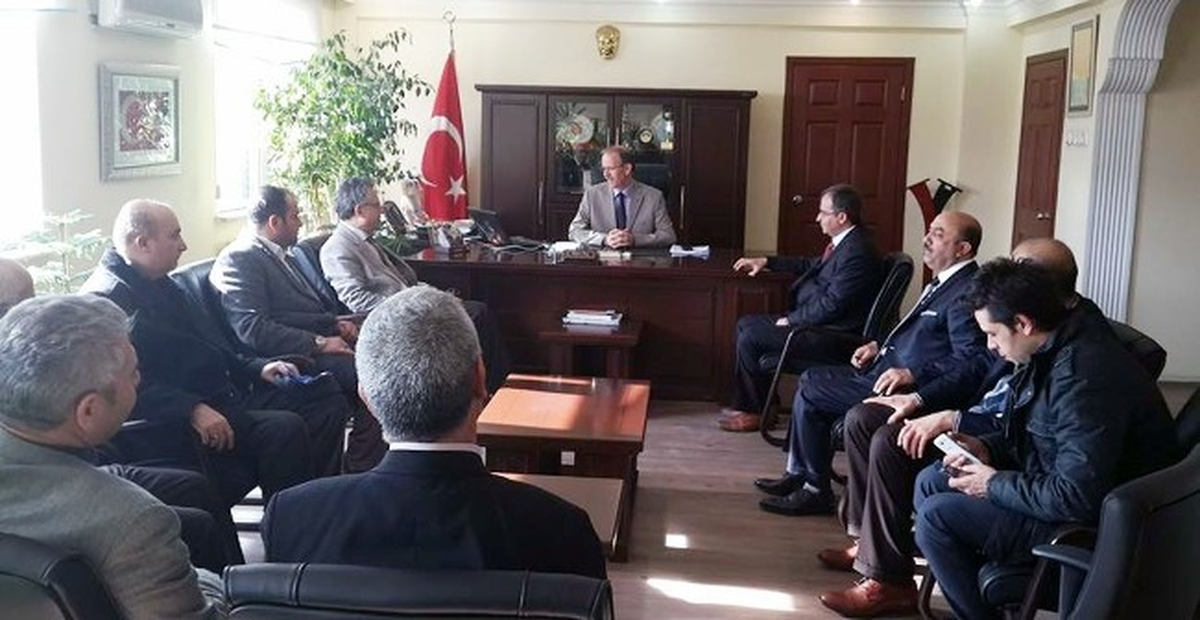 AK Parti Yozgat Belediye Başkan Adayı Kazım Arslan, Kurumları Ziyaret Ediyor