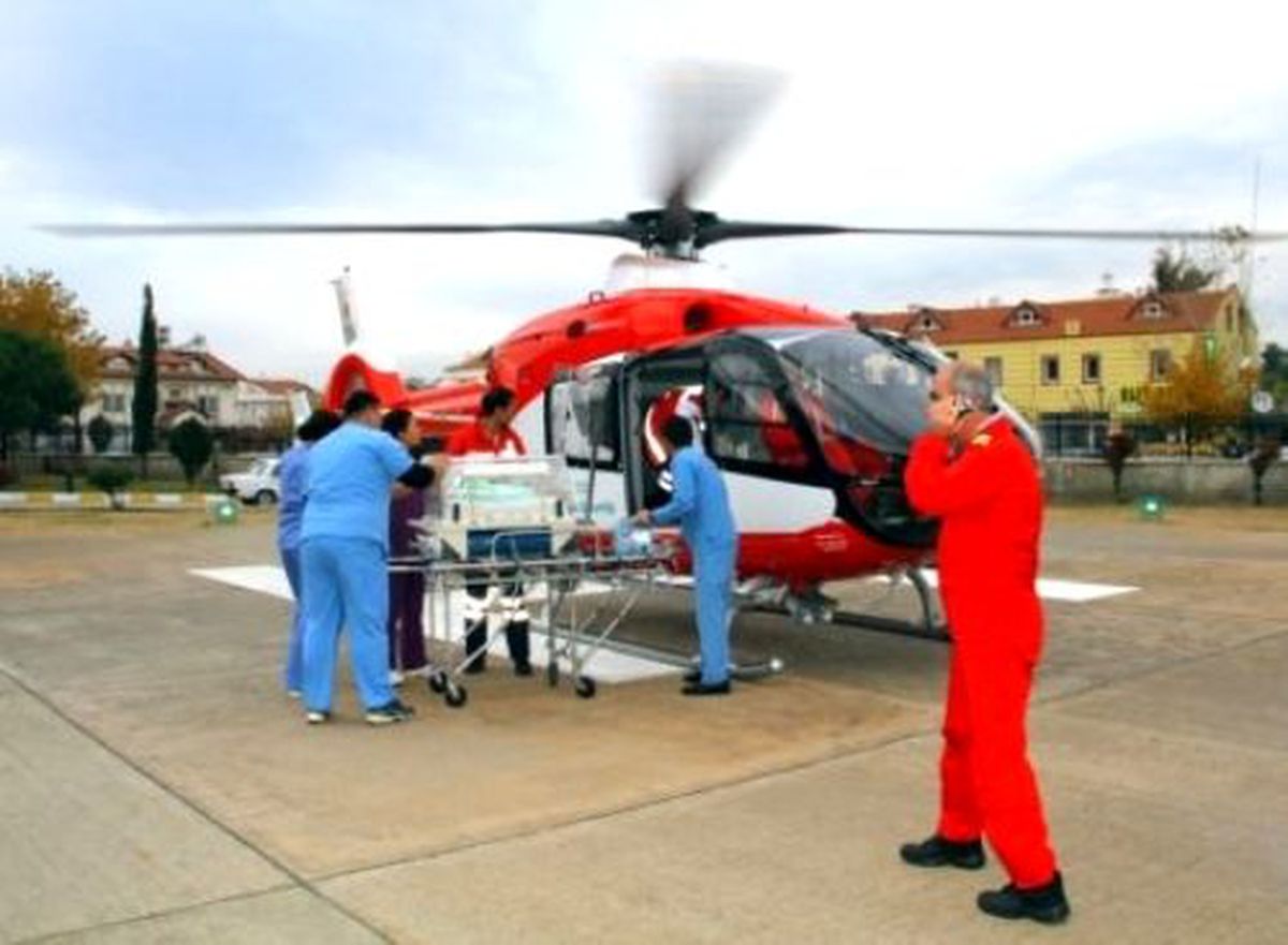 Ambulans Helikopter, Mustafa Bebek İçin Havalandı