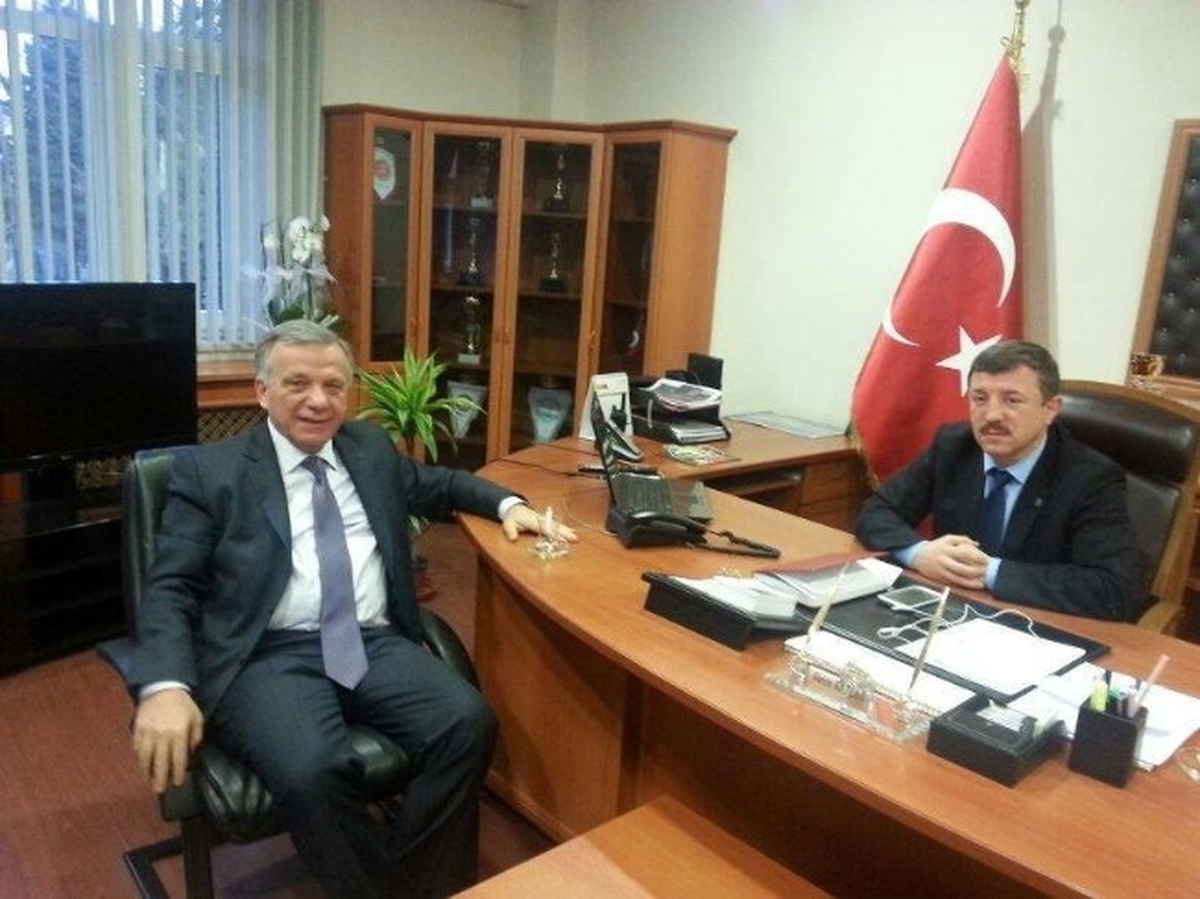 Başkan Koçal, Kaplan\'ı Ziyaret Etti
