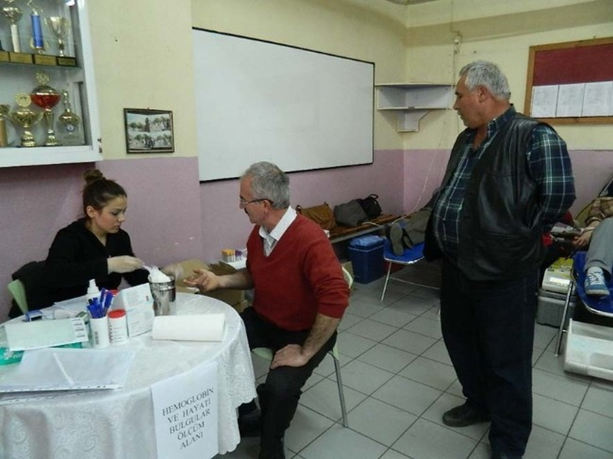 Çan\'da Yılın İlk Kan Bağışı Kampanyası Yapıldı