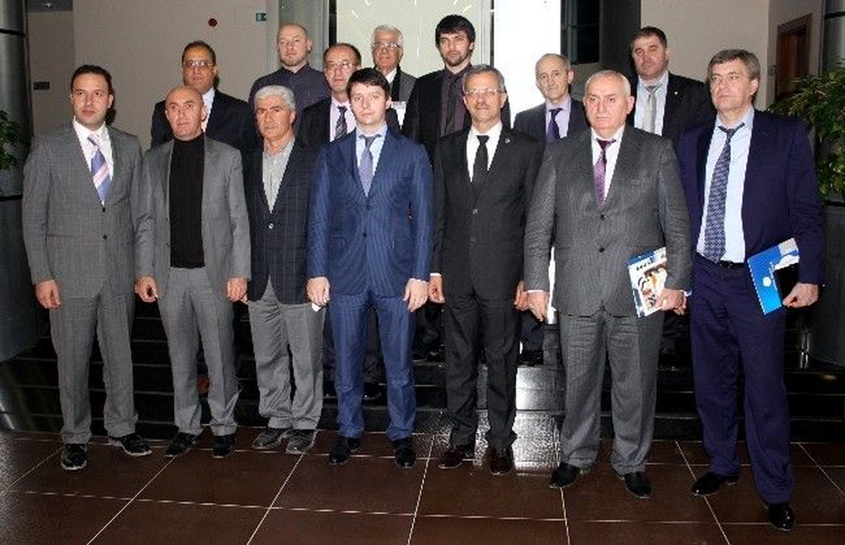 Çeçen Heyetinden KUTSO\'ya Ziyaret