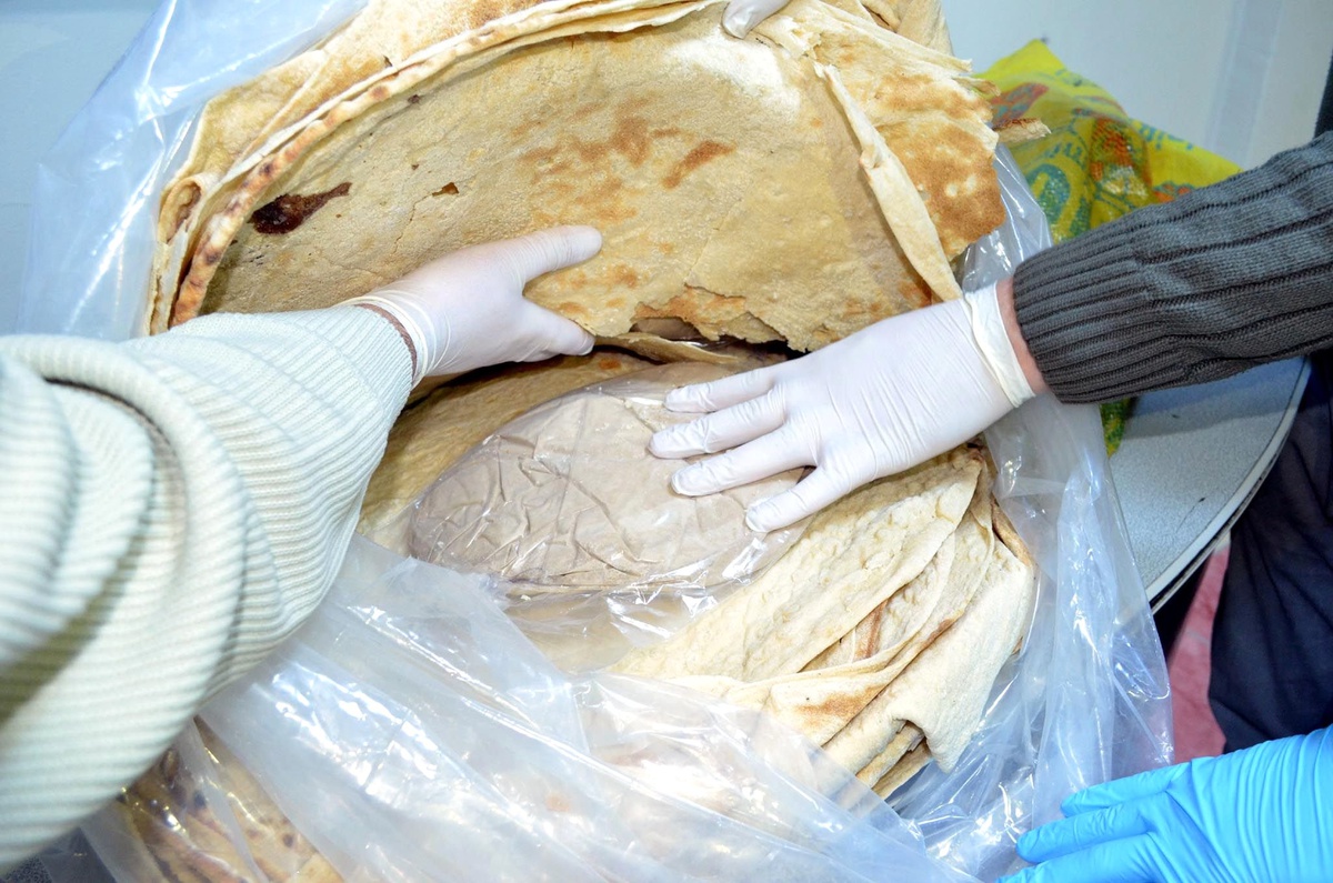Erzincan\'da Tandır Ekmeğinin Arasından Eroin Çıktı