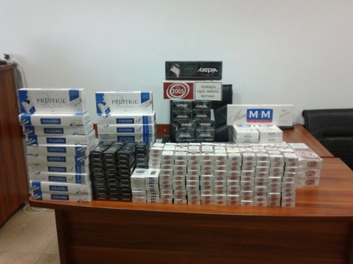 Erzurum\'da 3 Bin 600 Paket Kaçak Sigara Ele Geçirildi