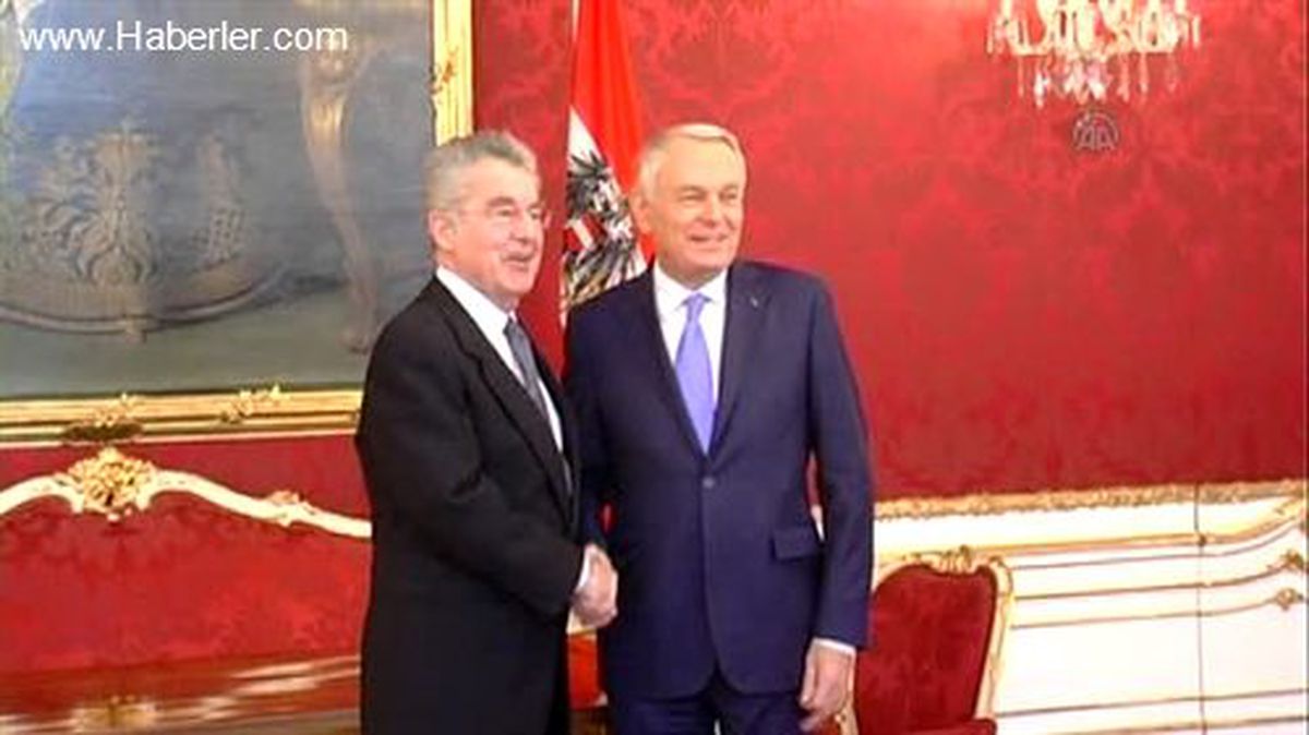 Fransa Başbakanı Ayrault, Viyana\'da