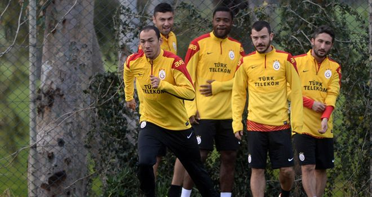 Galatasaray, İkinci Yarı Hazırlıklarını Sürdürüyor