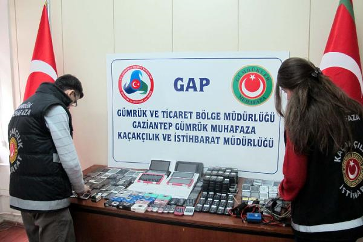 Gaziantep\'te Kaçakçılık Operasyonu: 6 Gözaltı