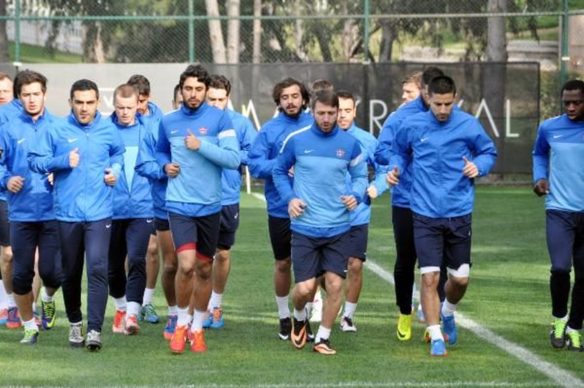 Gaziantepspor\'un Antalya Kampı