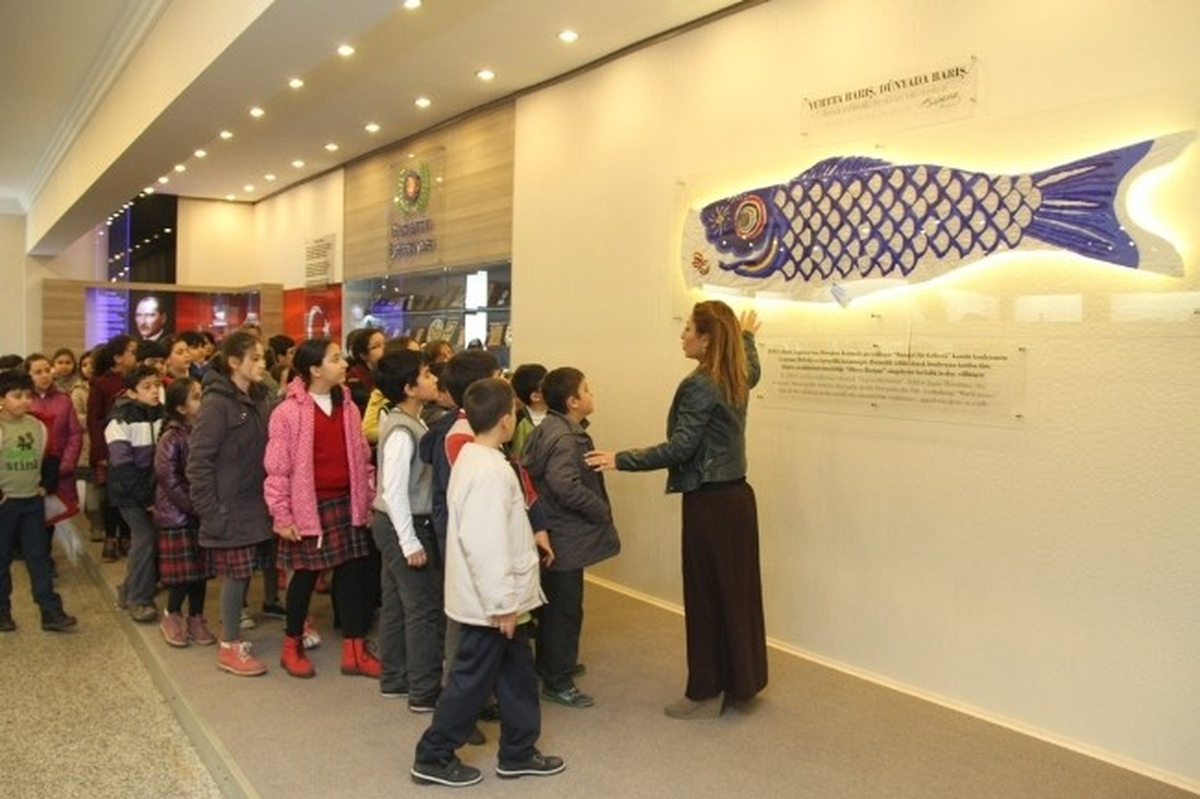 Gaziemirli Miniklerden Kültür Evi\'ne Yoğun İlgi